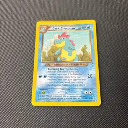 Pokemon Card Neo Destiny Dark Croconaw 32/105 - Image 3