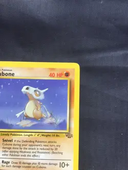 Pokemon Cards: Jungle 1st Edition Common: Cubone 50/64 - Image 3