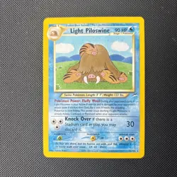 Pokemon Card Neo Destiny Light Piloswine 26/105 - Image 1