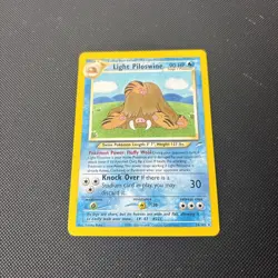 Pokemon Card Neo Destiny Light Piloswine 26/105 - Image 3