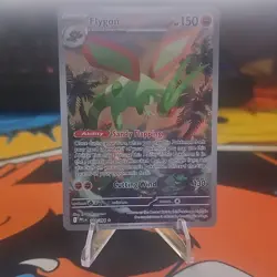 Flygon 101/094 Paldean Fates Holo Rare Stage 2 150 HP English Pokemon Card - Image 2