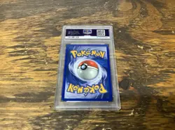 2000 POKEMON BASE SET 2 #8 HITMONCHAN-HOLO PSA 7 Graded Card Slabbed 8/130 - Image 3