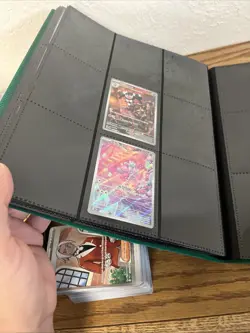 Pokemon Paldea Evolved Partial Master Set Binder “Not a Complete Set” + Bulk NM - Image 5