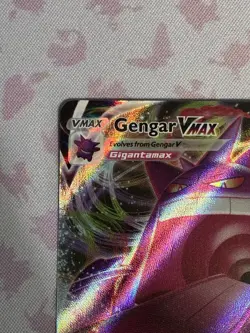Gengar VMAX 157/264 Fusion Strike Full Art Ultra Rare Holo Pokemon Card - Image 3