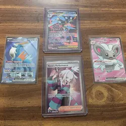 Pokemon TCG Chaos Rising NM UR 4 Card Lot Including UR Greninja 100/86 - Image 1