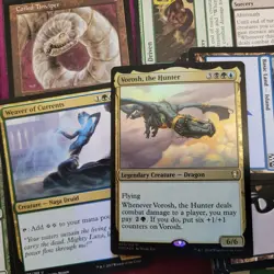 Commander Magic Deck 100 Cards = Tribal MTG ***Sultai SNAKES Vorosh, the Hunter* - Image 1