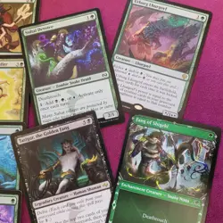Commander Magic Deck 100 Cards = Tribal MTG ***Sultai SNAKES Vorosh, the Hunter* - Image 5