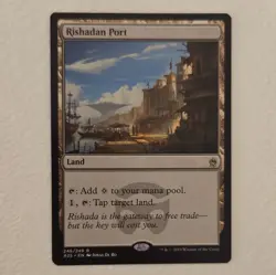 Wizards of the Coast Rishadan Port Masters 25 Regular English Rare Land #246 - Image 1