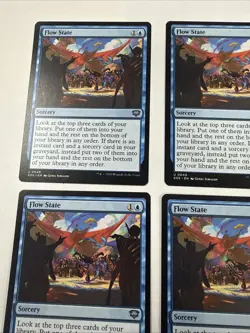 MTG Flow State X4 Playset Secrets of Strixhaven MTG MINT - Image 2
