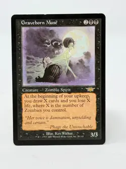 MTG: Black Graveborn Muse x1 Legions / Magic The Gathering MP - Image 1