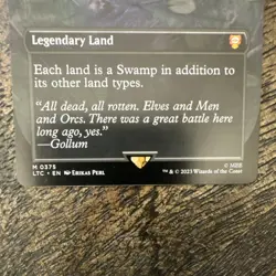 Wizards of the Coast MTG Borderless Non-Foil The Dead Marshes Mythic #375 - Image 3