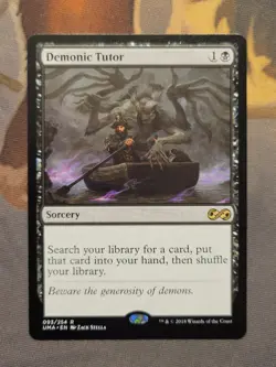 1x Demonic Tutor - Ultimate Masters Rare MTG NM - Image 1