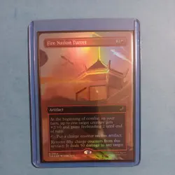 Fire Nation Turret (Borderless) Avatar: The Last Airbender: Eternal-Legal Foil - Image 1