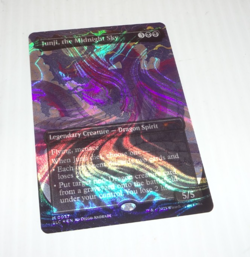 Junji, the Midnight Sky (Halo Foil) Secret Lair Countdown Encyclopedia Foil - Image 3