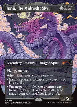 Junji, the Midnight Sky (Halo Foil) Secret Lair Countdown Encyclopedia Foil - Image 5