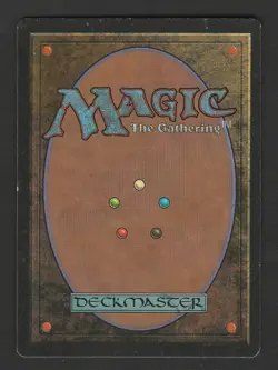 Magic the Gathering 1994 Revised Edition SCRUBLAND Dual Land Black/White MP - Image 2