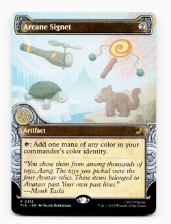 Arcane Signet (Showcase) - [Avatar: The Last Airbender: Eternal-Legal] MTG - Image 1