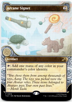 Arcane Signet (Showcase) - [Avatar: The Last Airbender: Eternal-Legal] MTG - Image 3