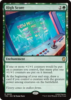 High Score Light Play, English Magic the Gathering MTG Teenage Mutant Ninja Turt - Image 1