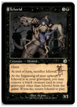 MTG Ichorid - Torment Ink Stained Moderately Played English - Image 1