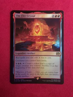 MTG Final Fantasy The Fire Crystal Final Fantasy Foil 0135 - Image 1