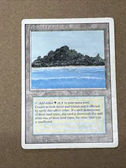 Wizards of the Coast Magic: The Gathering Tropical Island Land Jesper Myrfors - Image 1