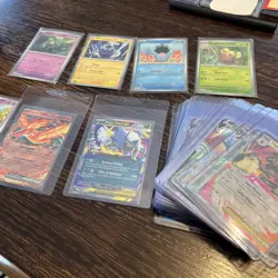 Pokemon Card Lot x35 Holos Rares Reverse Holos V/ex Mixed Collection - Image 1