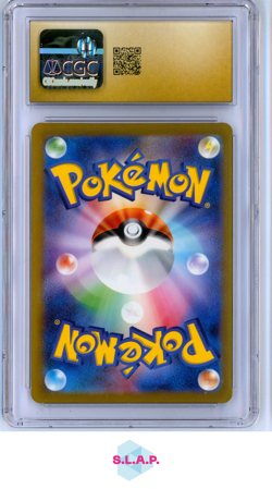 LARVITAR RULER OF THE BLACK FLAME ART RARE HOLO 114/108 POKEMON CGC PRISTINE 10 - Image 2