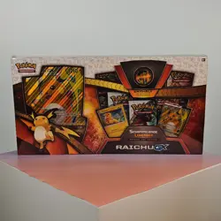 SCHIMMERNDE LEGENDEN: RAICHU GX SPECI4L COLLECTION POKEMON 2017 OVP SEALED GER - Image 1