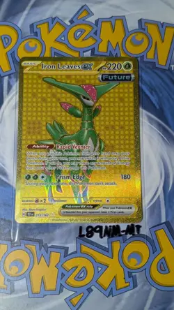 Iron Leaves Ex 213/162 Temporal Forces Pokemon Tcg Nm-Mt - Image 2