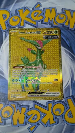Iron Leaves Ex 213/162 Temporal Forces Pokemon Tcg Nm-Mt - Image 3