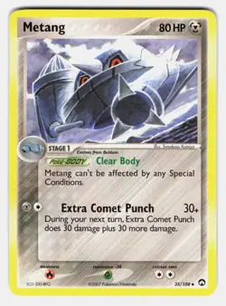 Metang Power Keepers #35/108 LP Pokemon TCG Uncommon - Image 1