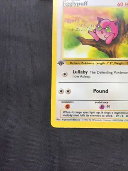 Pokemon Cards: Jungle 1st Edition Common: Jigglypuff 54/64 - Image 5