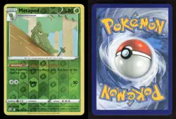 Metapod 002/192 Uncommon Rebel Clash Pokemon Reverse Holo NM/M - Image 3
