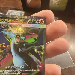 Pokemon Mega Charizard x EX SR 094/080 M2 Inferno US Seller Mint Blue - Image 5