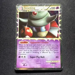 Pokemon Slowking Prime #85/90 Undaunted HGSS Ultra Rare Holo-2010 - Image 1