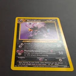 Houndoom Houndour 23/75 39/75 Neo Discovery Rare Pokemon Card Near Mint LP - Image 4