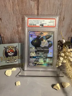 Pokemon Nachtara GX PSA 10 SV69/SV94 Hidden Fates Deutsch Gem Mint - Image 2