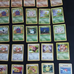 Pokemon Cards Jungle Set English WOTC Cards. Job Lot x42 Bundle VG to Exc - Image 5