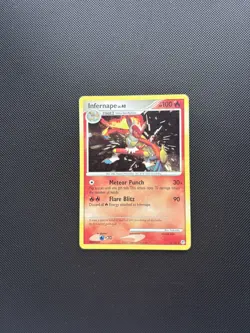 Pokemon Card Diamond & Pearl Holo Infernape Lv.40 5/130 Rare - Image 2