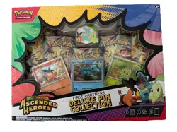 Pokemon TCG Ascended Heroes First Partner Deluxe Pin Collection Box Sealed New - Image 1