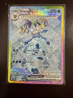Pokemon Glaceon EX 150/131 Special Illustration Rare Full Art Holo Promo 2025 - Image 3