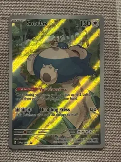 Pokemon TCG Snorlax 051 SV Scarlet & Violet 151 Promo Card NM/M - Image 1