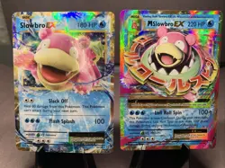 Pokemon TCG M Slowbro EX & Slownbro EX - XY Evolutions Lot - NM - Image 1
