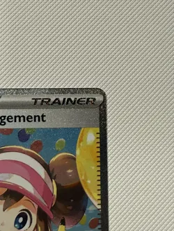 Pokemon perfect order Rosa's Encouragement 123/088 Full Art Holo SIR NM Rare - Image 3