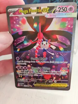 Pokemon TCG Chaos Rising 117/086 Mega Floette Ex Special Illustration Rare - NM - Image 3