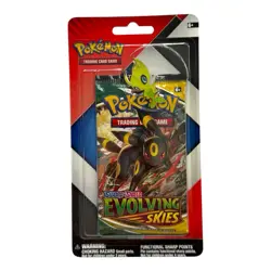Pokemon Evolving Skies & Chilling Reign 2 pack Blister with Pin - NEW, Sealed - Image 1