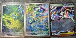 Pokemon TCG 3-Card Lot Froakie IR Frogadier IR Greninja EX chaos rising - Image 1
