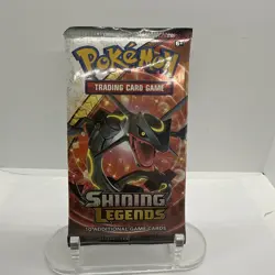 Pokemon Shining Legends Booster Pack Rayquaza Art Brand New/Sealed! BOX FRESH! - Image 2