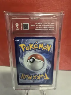 2025 POKEMON DRI EN-DESTINED RIVALS #234 TEAM ROCKET'S CROBAT EX PSA 9 - Image 2